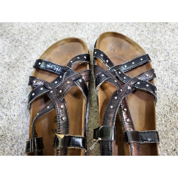 Women's Black Sandals - Picture 5 of 7